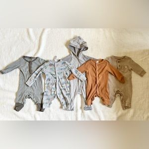 Baby One-Piece Footless Outfits